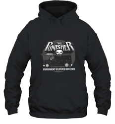 Marvel The Punisher Battle Van Since 1975 Hooded Sweatshirt