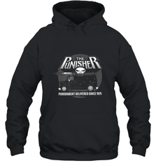 Marvel The Punisher Battle Van Since 1975 Hooded Sweatshirt Hooded Sweatshirt - FordPhuMy