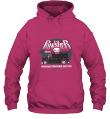 Marvel The Punisher Battle Van Since 1975 Hooded Sweatshirt Hooded Sweatshirt - FordPhuMy