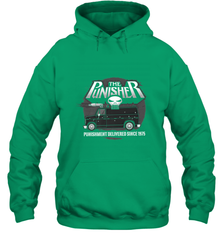 Marvel The Punisher Battle Van Since 1975 Hooded Sweatshirt Hooded Sweatshirt - FordPhuMy