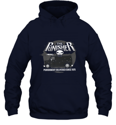 Marvel The Punisher Battle Van Since 1975 Hooded Sweatshirt