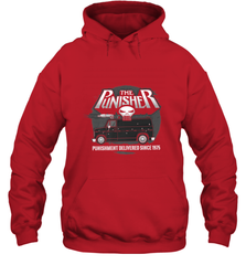 Marvel The Punisher Battle Van Since 1975 Hooded Sweatshirt Hooded Sweatshirt - FordPhuMy