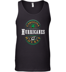 Carolina Hurricanes Fanatics St. Patrick's Day Forever Lucky Men's Tank Top