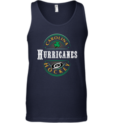 Carolina Hurricanes Fanatics St. Patrick's Day Forever Lucky Men's Tank Top