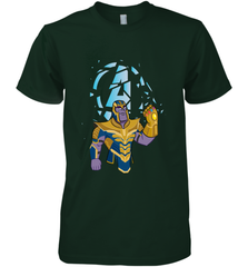 Marvel Avengers Endgame Cartoon Thanos Gauntlet Men's Premium T-Shirt Men's Premium T-Shirt - FordPhuMy