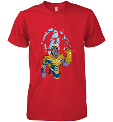 Marvel Avengers Endgame Cartoon Thanos Gauntlet Men's Premium T-Shirt Men's Premium T-Shirt - FordPhuMy