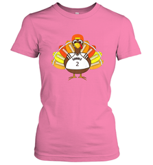 Cool Thanksgiving Football Shirt _ Gobble Player Turkey Gift Women's T-Shirt Women's T-Shirt - FordPhuMy