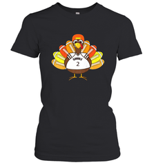 Cool Thanksgiving Football Shirt _ Gobble Player Turkey Gift Women's T-Shirt Women's T-Shirt - FordPhuMy