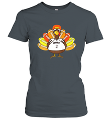 Cool Thanksgiving Football Shirt _ Gobble Player Turkey Gift Women's T-Shirt Women's T-Shirt - FordPhuMy