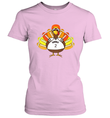 Cool Thanksgiving Football Shirt _ Gobble Player Turkey Gift Women's T-Shirt Women's T-Shirt - FordPhuMy