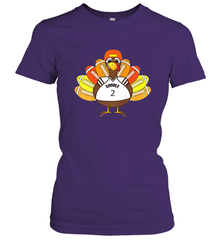 Cool Thanksgiving Football Shirt _ Gobble Player Turkey Gift Women's T-Shirt Women's T-Shirt - FordPhuMy