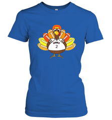 Cool Thanksgiving Football Shirt _ Gobble Player Turkey Gift Women's T-Shirt Women's T-Shirt - FordPhuMy