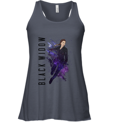 Avengers Endgame Black Widow Galaxy Painted Women's Racerback Tank Women's Racerback Tank - FordPhuMy