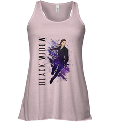 Avengers Endgame Black Widow Galaxy Painted Women's Racerback Tank Women's Racerback Tank - FordPhuMy