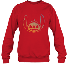 Disney Stitch Face Halloween Crewneck Sweatshirt Crewneck Sweatshirt - FordPhuMy