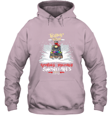 Trump Train 2020 Plow snowflakes Christmas Hooded Sweatshirt Hooded Sweatshirt - FordPhuMy