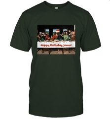 Comics Style Funny Christmas Happy Birthday Jesus Men's T-Shirt Men's T-Shirt - FordPhuMy