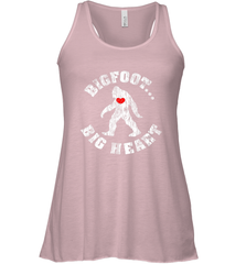 Bigfoot Heart Valentine's Day Lover Art Graphics Great Gift Women's Racerback Tank Women's Racerback Tank - FordPhuMy