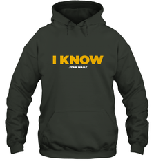 Star Wars Han Solo I Know Hooded Sweatshirt Hooded Sweatshirt - FordPhuMy