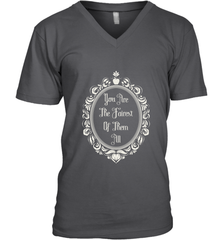 Disney Snow White You're The Fairest Mirror Men's V-Neck Men's V-Neck - FordPhuMy