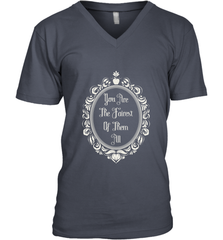 Disney Snow White You're The Fairest Mirror Men's V-Neck Men's V-Neck - FordPhuMy