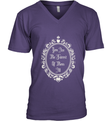 Disney Snow White You're The Fairest Mirror Men's V-Neck Men's V-Neck - FordPhuMy