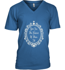 Disney Snow White You're The Fairest Mirror Men's V-Neck Men's V-Neck - FordPhuMy