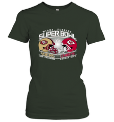 NFL Super bowl San Francisco 49ers vs. Kansas City Chiefs Women's T-Shirt Women's T-Shirt - FordPhuMy