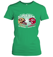 NFL Super bowl San Francisco 49ers vs. Kansas City Chiefs Women's T-Shirt Women's T-Shirt - FordPhuMy