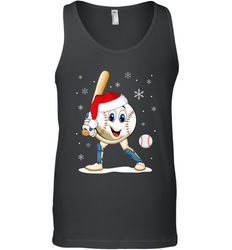 Christmas Baseball Santa Xmas Gift Lover Men's Tank Top