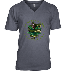 The Green Mamba, Cannabist, Weed Grower Pot Smoker Men's V-Neck Men's V-Neck - FordPhuMy