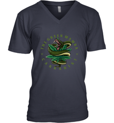 The Green Mamba, Cannabist, Weed Grower Pot Smoker Men's V-Neck Men's V-Neck - FordPhuMy