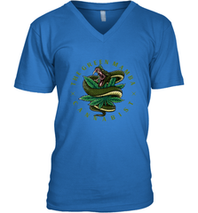 The Green Mamba, Cannabist, Weed Grower Pot Smoker Men's V-Neck Men's V-Neck - FordPhuMy