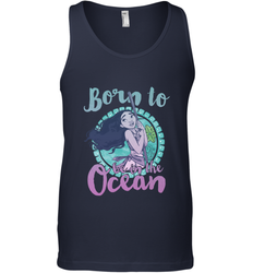 Disney Moana Born To Be In The Ocean Painted Men's Tank Top