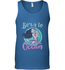 Disney Moana Born To Be In The Ocean Painted Men's Tank Top Men's Tank Top - FordPhuMy
