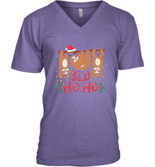 Sloth Christmas Men's V-Neck Men's V-Neck - FordPhuMy