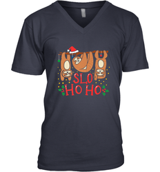 Sloth Christmas Men's V-Neck