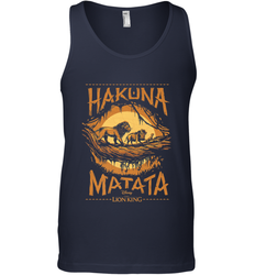 Disney The Lion King Live Action Hakuna Matata Sunset Poster Men's Tank Top