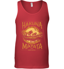 Disney The Lion King Live Action Hakuna Matata Sunset Poster Men's Tank Top Men's Tank Top - FordPhuMy