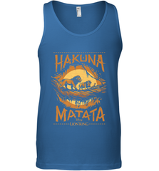 Disney The Lion King Live Action Hakuna Matata Sunset Poster Men's Tank Top Men's Tank Top - FordPhuMy
