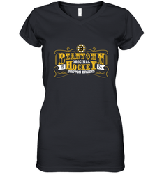 NHL Boston Bruins Fanatics Beantown Women's V-Neck T-Shirt