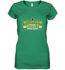 NHL Boston Bruins Fanatics Beantown Women's V-Neck T-Shirt Women's V-Neck T-Shirt - FordPhuMy