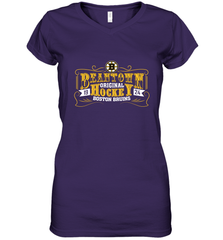 NHL Boston Bruins Fanatics Beantown Women's V-Neck T-Shirt Women's V-Neck T-Shirt - FordPhuMy