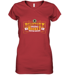NHL Boston Bruins Fanatics Beantown Women's V-Neck T-Shirt Women's V-Neck T-Shirt - FordPhuMy