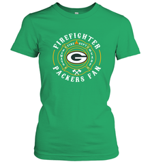 Green Bay Packers NFL Pro Line Green Firefighter Women's T-Shirt Women's T-Shirt - FordPhuMy