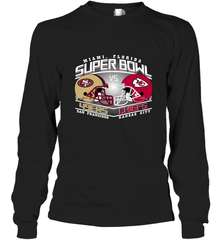 NFL Super bowl San Francisco 49ers vs. Kansas City Chiefs Long Sleeve T-Shirt Long Sleeve T-Shirt - FordPhuMy