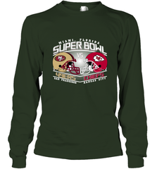 NFL Super bowl San Francisco 49ers vs. Kansas City Chiefs Long Sleeve T-Shirt Long Sleeve T-Shirt - FordPhuMy
