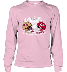 NFL Super bowl San Francisco 49ers vs. Kansas City Chiefs Long Sleeve T-Shirt Long Sleeve T-Shirt - FordPhuMy