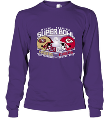 NFL Super bowl San Francisco 49ers vs. Kansas City Chiefs Long Sleeve T-Shirt Long Sleeve T-Shirt - FordPhuMy