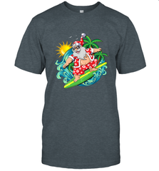 Christmas in July Santa Claus Hawaiian Surfing Gift Surf Men's T-Shirt Men's T-Shirt - FordPhuMy